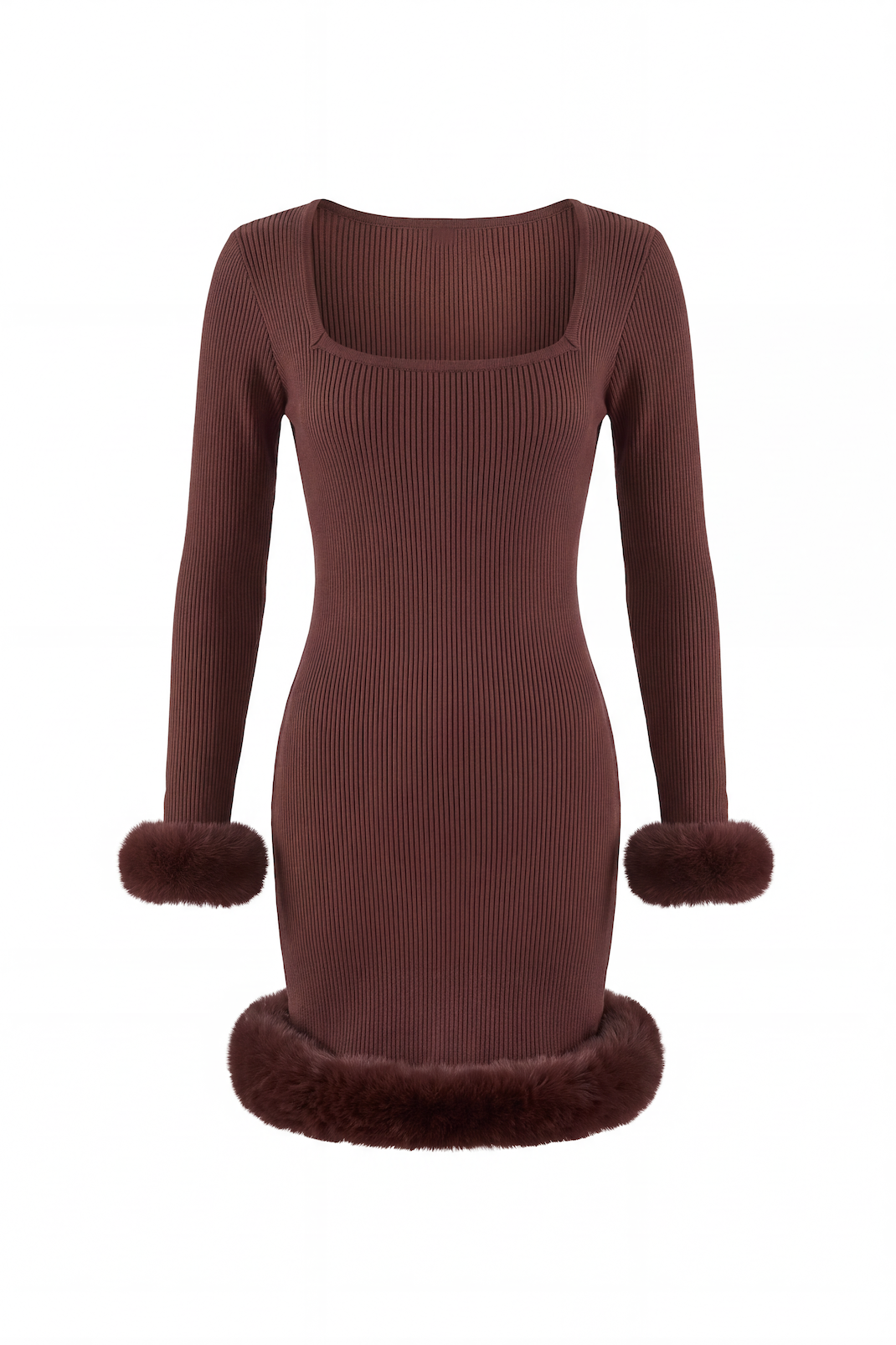 Fur Baby Brown Dress