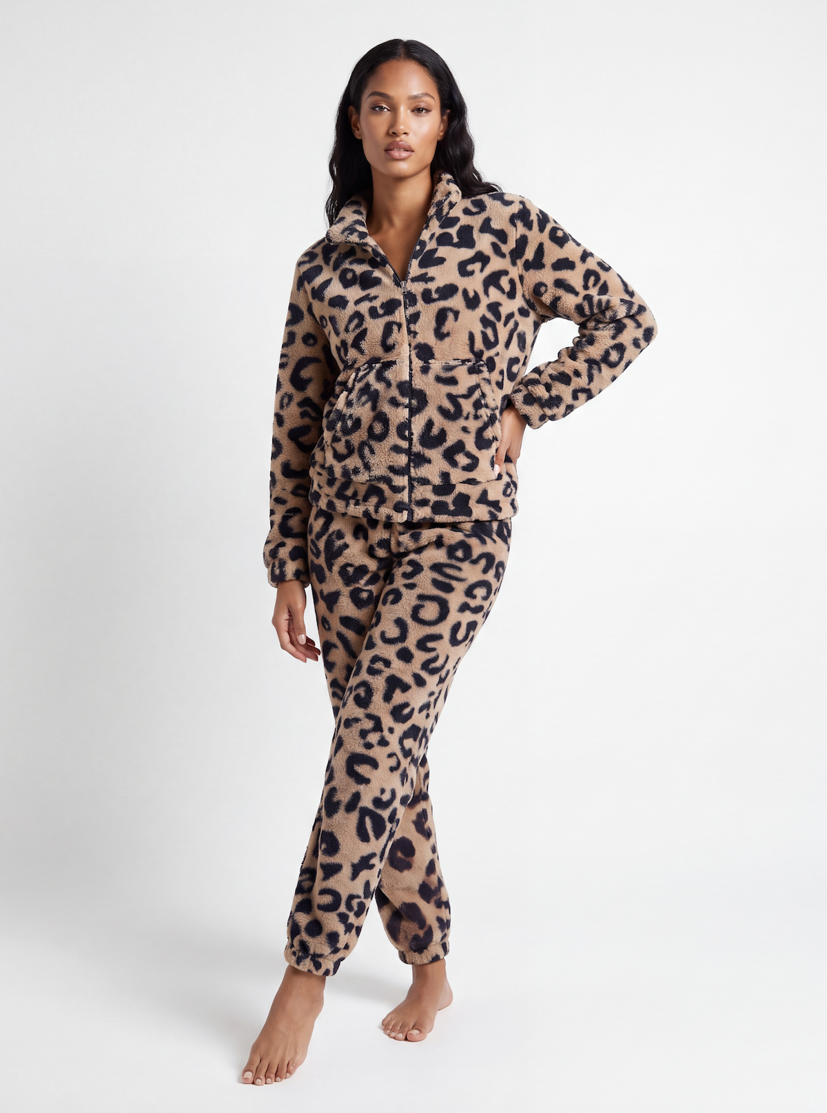 Leopard Cozy Set