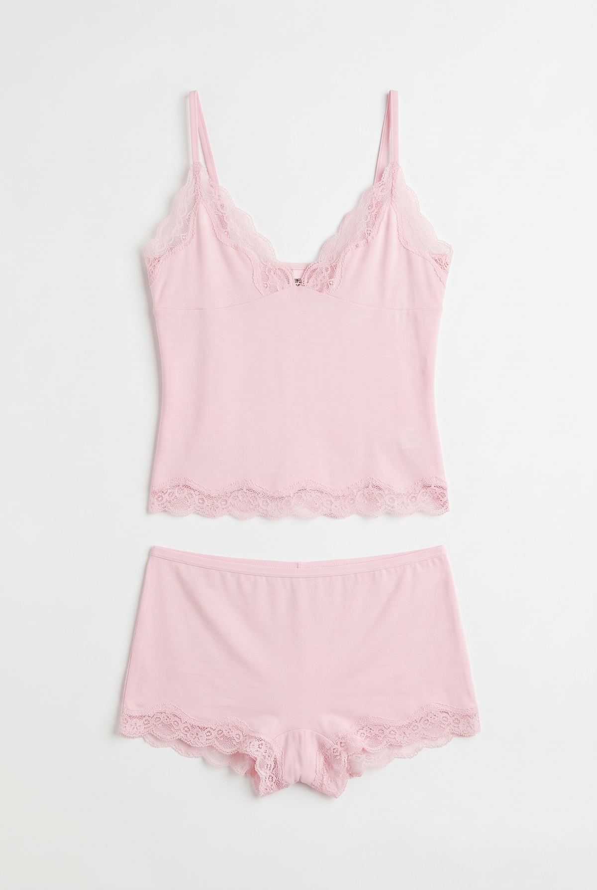 Chloe Lace Pink Pajamas